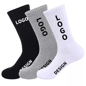 Chaussettes courtes de haute qualité, couleur unie, en coton fin tricoté, pour usage quotidien, été, gris, blanc, noir. - Product Image 4
