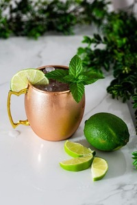 Handcrafted Eco-Friendly Ayurvedic Copper <b>Mug</b> & Drinking Glass-Classic Tumbler for Home Use - Product Image 5