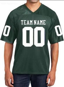 Camiseta de Fútbol Americano Personalizada para Hombre, Cuello en V, Transpirable, Impresión por Transferencia de Calor, Poliéster, Uniforme Unisex para Adultos - Product Image 3