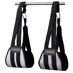 Custom Logo Weightlifting AB Straps Durable Gym Exercise Supports for Fitness Brands and Wholesale Supply - Product Image 2