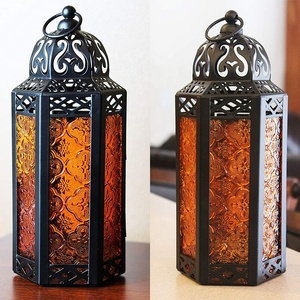 High Quality Iron <b>Lantern</b> <b>Candle</b> <b>Holder</b> Windproof Glass Tealight <b>Candle</b> <b>Holder</b> Manufacturer of Metal Tealight <b>Candle</b> <b>Lantern</b> - Product Image 4