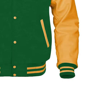 Wholesale Hot Selling Blank Varsity Jackets New Fashion Winter Wear Custom Letterman Jacket for <b>Man</b> College Fashion - Product Image 5