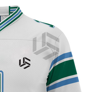New Season Customized Football Team Wear Breathable Short Sleeve 100% Polyester <b>Soccer</b> Jersey - Product Image 5