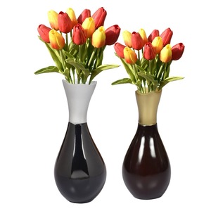 Support à fleurs en métal distinctif, conçu pour refléter les tendances de style de vie, idéal pour la décoration festive et quotidienne de la maison, disponible en gros. - Product Image 6