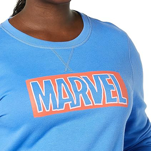 Sudaderas con Estampado Gráfico para Mujer, Cuello Redondo, Corte Holgado, Manga Larga, Felpa Suave, Mezcla de Algodón, Ropa Casual Urbana - Product Image 2