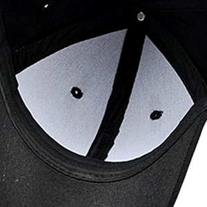 Casquette de baseball classique unisexe en sergé 100 % coton brodé, 5 panneaux, ajustable, séchage rapide, respirante, haute qualité, vente en gros - Product Image 3
