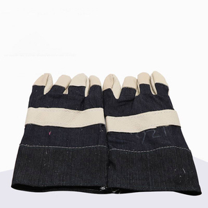 Gants de travail en cuir de vachette de qualité supérieure, gants de sécurité pour la construction industrielle, résistants à la chaleur, gants de travail canadiens pour adultes - Product Image 3