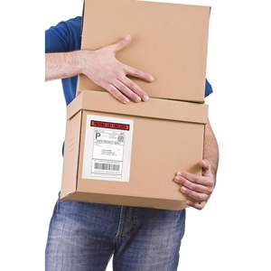 Pacchetto 1000 borse per la spedizione autosigillanti 4 1/2X6 pollici USPS up FedEx approvato lista di imballaggio allegata per i documenti di spedizione - Product Image 6