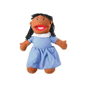 Marioneta de peluche para niños con orejas móviles, camisa a cuadros verde, pantalones color canela, 51cm-99cm, juguete de peluche suave para niños de 2 a 4 años, unisex - Product Image 3