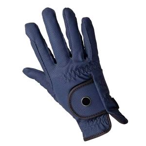 Gants d'équitation d'hiver unisexes en cuir synthétique durable de haute qualité, à doigts complets, avec fermeture auto-agrippante et compatibles écran tactile - Product Image 4