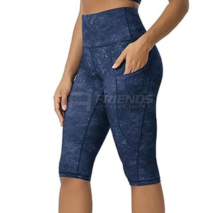 Leggings d'été pour femmes, taille haute, extensibles, confortables, coupe ajustée, légers, séchage rapide, pour yoga, gym, tenue décontractée, adaptés au quotidien - Product Image 2