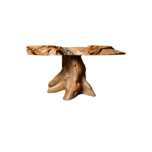 Unique <b>Rustic</b> Teak Root <b>Coffee</b> <b>Table</b> Set Natural Wood Stools Handcrafted Living Room Furniture for Home Hotels Villas Cafs - Product Image 2