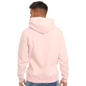 Sweat à capuche pour homme en molleton épais de qualité supérieure, coupe classique, polyester/coton, uni, avec broderie unie - Product Image 3
