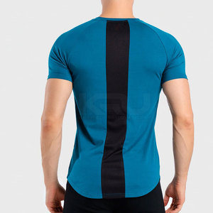 T-shirt de course léger et ajusté en maille respirante à séchage rapide pour homme – Idéal pour l'entraînement sportif et les activités quotidiennes de fitness - Product Image 3