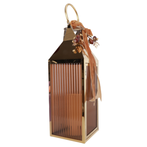 Élégants porte-bougies en métal, lanternes, pots pour décorations d'intérieur, cadeaux de Noël, lampe à bougie - Product Image 5