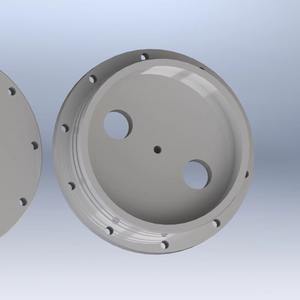 Yogi Engineering Plaque de couvercle à bride et bride de connexion (Fer fonte/Acier doux/Ligue d'aluminium/Acier inoxydable) pour le montage - Product Image 5