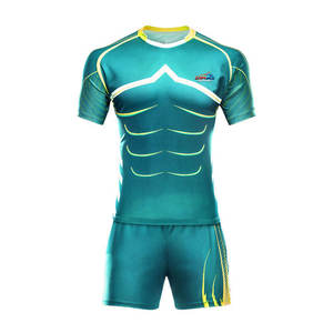 Ropa Deportiva, Uniforme de Rugby 100% Poliéster, Uniforme de Rugby de Primera Calidad Más Vendido para Adultos - Product Image 1