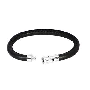 Prix abordable disponible Fabriqué en Inde Bracelet en cuir nappa cousu à la machine à porter quotidiennement - Product Image 4