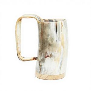 Vente en gros B.S. Chopes en corne de viking internationales, durables, écologiques, légères, pour le camping, la bière, avec logo personnalisé - Product Image 4