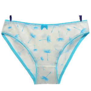 Braguitas sin Costuras de Alta Calidad para Mujer, Transpirables, Estampadas, Suaves, Elásticas, Invisibles, Tipo Tanga, Ropa Interior de Punto - Product Image 4