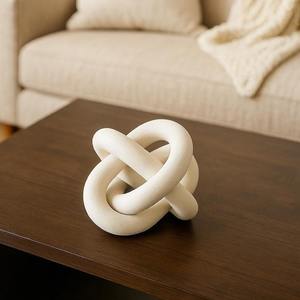 Chaîne décorative en bois, style bohème, sculptée à la main, chaîne en pin, artisanat rustique, décoration intérieure - Product Image 1