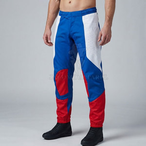Pantalon de motocross pour homme, très vendu, avec poches cargo et taille ajustable, idéal pour la course et l'entraînement à vélo. - Product Image 5