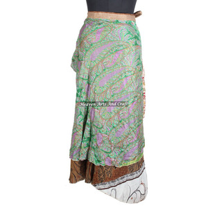 New Indian Printed Long <b>Wrap</b> Around Skirt Magic 38" <b>Sarong</b> Pareo Custom Latest Design Women Fashion Wear for Women - Product Image 4