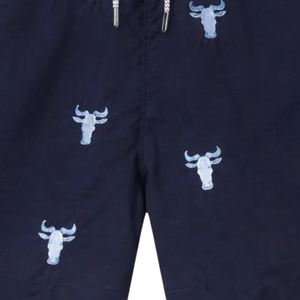 Short de bain homme taille basse, style boxer, tendance, délavé, séchage rapide, respirant, avec cordon de serrage, pour la plage - Product Image 3