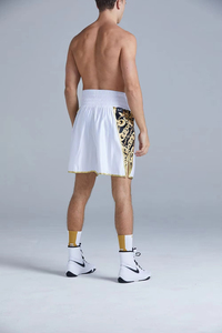 Pantalones Cortos de Boxeo Sublimados Personalizados, Muay Thai, Kickboxing, para Hombre y Mujer, 100% Poliéster, 160g, Secado Rápido, para Entrenamiento y Combate - Product Image 4