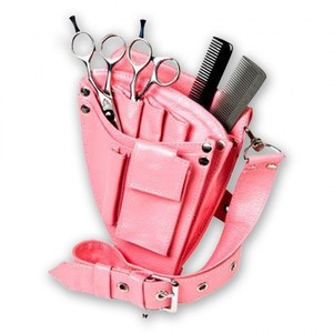 Funda de Cuero PU Quirúrgico Ijrak para Tijeras de Barbero, Bolsa para Herramientas de Salón, Funda para Peluquería, Bolsa de Cintura para Barbería - Product Image 1