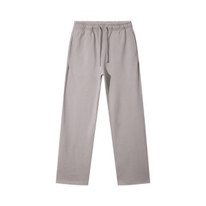 Pantalon droit noir personnalisé pour femme, taille élastique avec cordon de serrage, coupe décontractée, vente en gros de vêtements pour acheteurs B2B aux États-Unis, au Royaume-Uni et en UE - Product Image 5