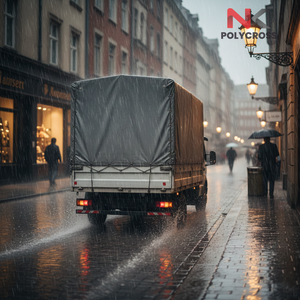 Lona Impermeable de Grado Económico para Tempo Tarpaulin, Lona de Doble Recubrimiento para Protección de Carga en Exteriores, Suministro al por Mayor - Product Image 4