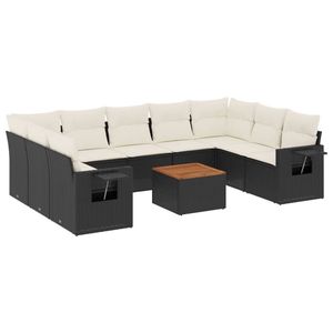 Conjunto de Sofás Negros para Jardín - Product Image 2