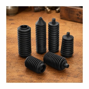 Soufflets en caoutchouc industriels de qualité supérieure pour la protection contre la poussière des machines hydrauliques automobiles, fournisseur OEM en gros pour l'exportation - Product Image 2