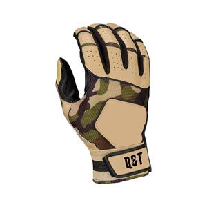 Guantes de béisbol y softball de cuero transpirable personalizables de alta calidad antideslizantes con súper agarre para adultos - Product Image 3