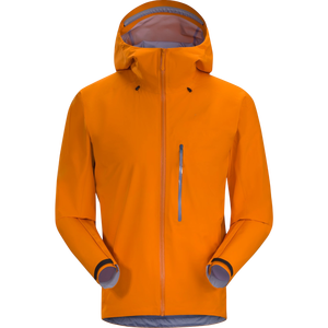 Men Rain Jacket Packable Waterproof Hooded Outdoor Jacket with Breathable Fabric Adjustable Cuffs and Durable Construction - Product Image 1
