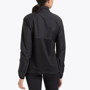 Women's Outdoor Waterproof <b>Quilted</b> Satin Woven Windbreaker Jacket Hiking Camping Breathable Zipper Jackets - Product Image 2