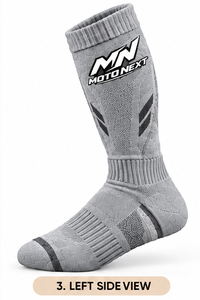 2026 Latest Design High Quality Factory Made Custom Design Logo <b>Men's</b> Casual Crew Motocross <b>Socks</b> Now For Online Sale - Product Image 4