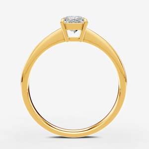 Classic Cushion Solitaire <b>Ring</b> in 18K Rose Gold <b>Engagement</b> Fine Jewelry for Women Bridal Gift Women's Fine Wholesale Supply Bulk - Product Image 6