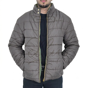 Chaquetas Acolchadas con Capucha de Alta Calidad, Grosor Estándar, con Logotipo Personalizado de Black Racing Gears, Ropa Urbana, Ropa de Invierno, Teñido Liso, Casual - Product Image 3