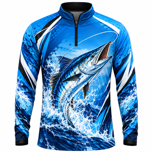 Camiseta de Pesca Personalizada de Manga Larga, Ropa Deportiva con Protección UV, Camiseta de Pesca de Alto Rendimiento para Pesca al Aire Libre y Deportes Acuáticos - Product Image 6