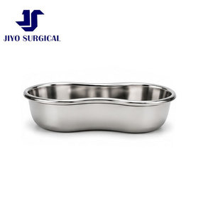 Surgical Stainless Steel Kidney <b>Tray</b> with Lid Medical Dressing Receiver Basin Reusable Hospital Clinic Laboratory Instrument - Product Image 2