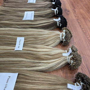 Extensions de cheveux en kératine à pointe plate, 100% cheveux humains, vente en gros directe d'usine, qualité supérieure du Vietnam à prix abordable - Product Image 4