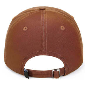 Gorra de Béisbol de Algodón Marrón de 6 Paneles, Unisex, Ajustable, Informal, para las Cuatro Estaciones, Gorra Trucker - Product Image 2