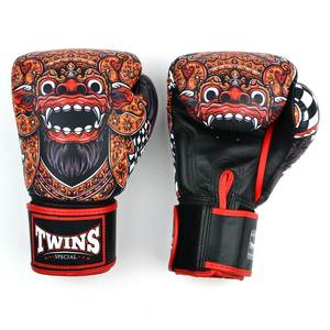 Sialkot Leather Boxing Gloves-Breathable Moisture-Wicking Hook Loop Closure Adjustable <b>Wrist</b> <b>Strap</b> for Boxing Martial Arts - Product Image 5