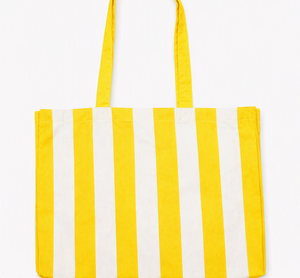 Striped <b>Canvas</b> Tote <b>Bag</b> <b>Large</b> Capacity Shoulder Handbag Vertical Stripe Shopping Travel <b>Bag</b> for Women - Product Image 6