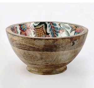 ชามไม้เสิร์ฟสำหรับงานเลี้ยงวันหยุดและอาหารสองชั้นสำหรับตกแต่งโต๊ะขายส่งจากอินเดีย - Product Image 1