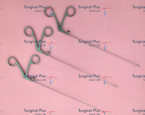 Tijeras Laringeales Microquirúrgicas KLEINSASSER, Rectas, Izquierdas y Derechas, de Acero Inoxidable, para Cirugía Manual de Oído, Nariz y Garganta - Product Image 5