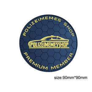 Custom Logo PVC <b>Patches</b> for <b>Clothing</b>, Wholesale 3D Rubber Embroidered Style <b>Patches</b> for Jackets, Bags, Caps and Apparel - Product Image 6