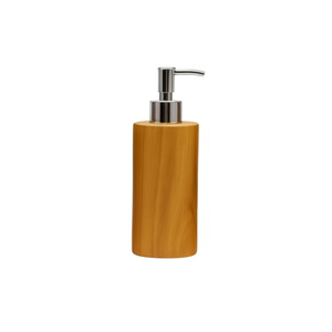 ARTERRA Premium Durable Eco-Friendly Liquid <b>Hand</b> Lotion Bottle Teak Wood <b>Soap</b> Dispenser Stainless Steel Pump Waterproof - Product Image 2